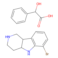 (2S)-2-羟基-2-苯基乙酸；(4aS,9bR)-6-溴-1H,2H,3H,4H,4aH,5H,9bH-吡啶[4,3-b]吲哚，1059630-13-5，≥97%，阿拉丁