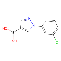 1-(3-氯苯基)吡唑-4-硼酸,1072945-88-0,≥98%,阿拉丁