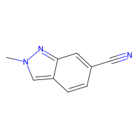 2-甲基-2H-吲唑-6-腈，1159511-50-8，≥97%，阿拉丁
