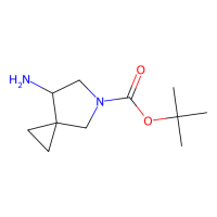 (7S)-7-氨基-5-氮杂螺[2.4]庚烷-5-羧酸叔丁酯，1638744-35-0，≥97%，阿拉丁