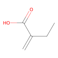 2-乙基丙烯酸，3586-58-1，≥98%, with inhibitors，阿拉丁