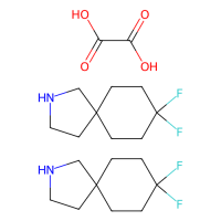 双(8,8-二氟-2-氮杂螺[4.5]癸烷) 草酸，2007919-26-6，≥97%，阿拉丁