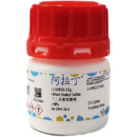 十二烷基硫酸锂;≥98%;2044-56-6;阿拉丁