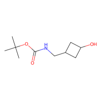 反式-3-(boc-氨基甲基)环丁醇，952029-48-0，≥97%，阿拉丁