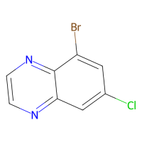 5-溴-7-氯喹喔啉，1215205-87-0，≥97%，阿拉丁