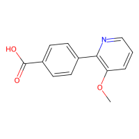 4-(3-甲氧基吡啶-2-基)苯甲酸,849757-80-8,≥98%,阿拉丁