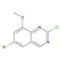 6-溴-2-氯-8-甲氧基喹唑啉，953039-14-0，≥97%，阿拉丁