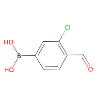 3-氯-4-甲酰基苯基硼酸(含不等量的酸酐),1072952-53-4,≥98%,阿拉丁