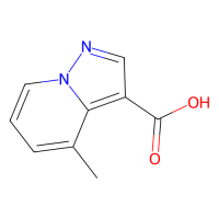 4-甲基吡唑并[1,5-a]吡啶-3-羧酸，143803-93-4，≥96%，阿拉丁