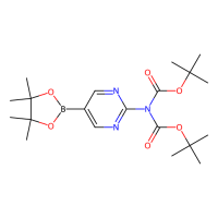 2-(N,N-二叔丁氧羰基-氨基)嘧啶-5-硼酸频哪醇酯,1190423-36-9,≥96%,阿拉丁