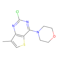4-(2-氯-7-甲基噻吩并[3,2-d]嘧啶-4-基)吗啉，35265-88-4，≥97%，阿拉丁