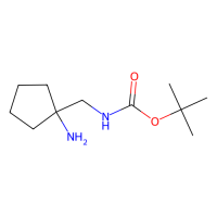 N-[(1-氨基环戊基)甲基]氨基甲酸叔丁酯，1311318-21-4，≥97%，阿拉丁