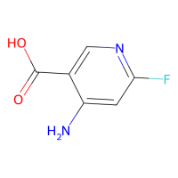4-氨基-6-氟吡啶-3-羧酸,1242336-78-2,≥97%,阿拉丁