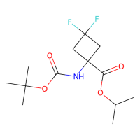 丙-2-基1-{[[(叔丁氧基)羰基]氨基} -3,3-二氟环丁烷-1-羧酸酯，1403766-72-2，≥97%，阿拉丁