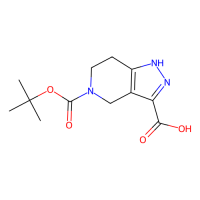 5-[(tert-butoxy)carbonyl]-1H,4H,5H,6H,7H-pyrazolo[4,3-c]pyridine-3-carboxylic acid，518990-56-2，≥97%，阿拉丁