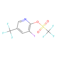 3-碘-5-(三氟甲基)吡啶-2-基三氟甲磺酸盐，1261365-51-8，≥95%，阿拉丁