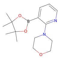 2-吗啉吡啶-3-硼酸频哪醇酯，1150561-72-0，阿拉丁