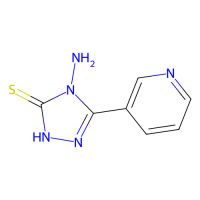 4-氨基-5-吡啶-3-基-4h-[1,2,4]三唑-3-硫醇，78027-00-6，≥95%，阿拉丁