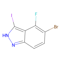 5-溴-4-氟-3-碘-1H-吲唑,1082041-88-0,≥98%,阿拉丁