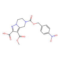 3-(甲氧羰基)-5-((4-硝基苄氧基)羰基)-4,5,6,7-四氢吡唑并[1,5-a]吡嗪-2-羰基，1255574-57-2，≥96%，阿拉丁