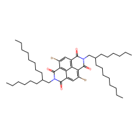 4,9-二溴-2,7-双(2-己基癸基)苯并[lmn][3,8]菲罗啉-1,3,6,8(2H,7H )-丁酮，1459168-68-3，阿拉丁
