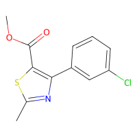 4-(3-氯苯基)-2-甲基噻唑-5-羧酸甲酯,1072944-80-9,≥98%,阿拉丁