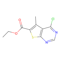 4-氯-5-甲基硫代乙基[2,3-d ] 嘧啶-6-羧酸乙酯，101667-98-5，阿拉丁