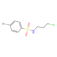 N-(3-氯丙基)4-溴苯磺酰胺，98768-71-9，≥98%，阿拉丁