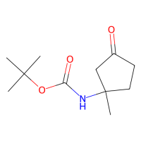 N-(1-甲基-3-氧代环戊基)氨基甲酸叔丁酯，1638744-43-0，≥97%，阿拉丁