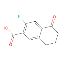 3-氟-5-氧代-5,6,7,8-四氢萘-2-羧酸,1092348-21-4,≥97%,阿拉丁