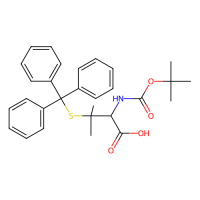 N-[叔丁氧羰基]-3-[(三苯基甲基)硫基]-L-缬氨酸，135592-13-1，≥95%，阿拉丁