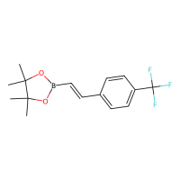 (E)-4,4,5,5-四甲基-2-(4-(三氟甲基)苯乙烯基)-1,3,2-二氧硼戊环,1242770-50-8,≥95%,阿拉丁