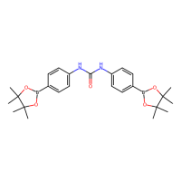 1,3-双(4-硼硼苯基)脲双嘧萘醇酯，1073353-72-6，≥97%，阿拉丁
