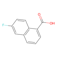 6-氟萘-1-羧酸，575-08-6，≥90%，阿拉丁