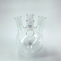 斜四口瓶，容量: 250ml;磨口: 主14/20;侧14/20;前14/20;包装: 1个，芯硅谷