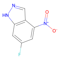 4-硝基-6-氟吲唑,885520-14-9,≥97%,阿拉丁