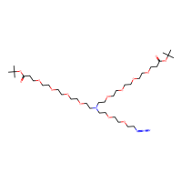 N-(叠氮基-PEG2)-N-双(PEG4-叔丁酯),2112731-81-2,≥98%,阿拉丁