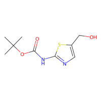 N-[5-(羟甲基)-1,3-噻唑-2-基]氨基甲酸叔丁酯，1001419-37-9，≥97%，阿拉丁