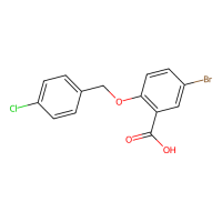 5-溴-2-[(4-氯苄基)氧基] 苯甲酸，62176-36-7，阿拉丁