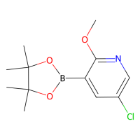 5-氯-2-甲氧基吡啶-3-硼酸频哪醇酯，1083168-96-0，≥97%，阿拉丁