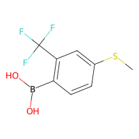 4-(甲硫基)-2-(三氟甲基)苯基硼酸，1072945-99-3，≥98%，阿拉丁