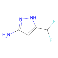 5-(二氟甲基)-1H-吡唑-3-胺,1284220-49-0,≥97%,阿拉丁