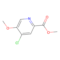 4-氯-5-甲氧基吡啶-2-羧酸甲酯,857433-67-1,≥97%,阿拉丁