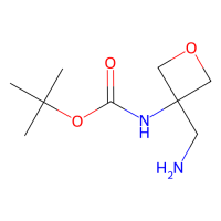 N-[3-(氨基甲基)氧杂环丁-3-基]氨基甲酸叔丁酯，1802048-96-9，≥97%，阿拉丁