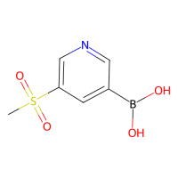 5-(甲基磺酰基)吡啶-3-硼酸，913836-01-8，≥98%，阿拉丁