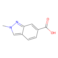 2-甲基-2H-吲唑-6-羧酸,1031417-46-5,≥97%,阿拉丁