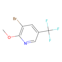 3-溴-2-甲氧基-5-三氟甲基吡啶,124432-63-9,≥98%,阿拉丁
