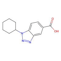 1-环己基-1,2,3-苯并三唑-5-羧酸，691363-11-8，≥98%，阿拉丁