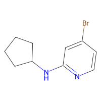 4-溴-2-(N-环戊基氨基)吡啶，1209458-99-0，≥98%，阿拉丁