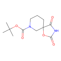 2,4-二氧杂-1-氧杂-3,7-二氮杂螺[4.5]癸烷-7-羧酸叔丁酯，1946021-28-8，≥97%，阿拉丁